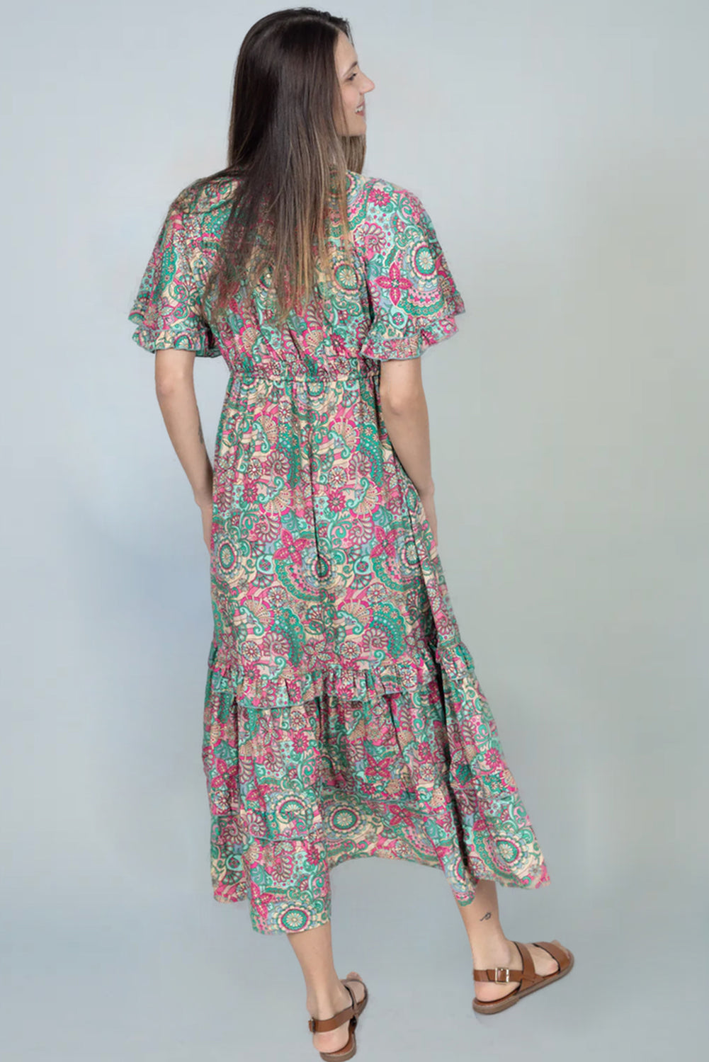 Sienna Maxi Printed Dress