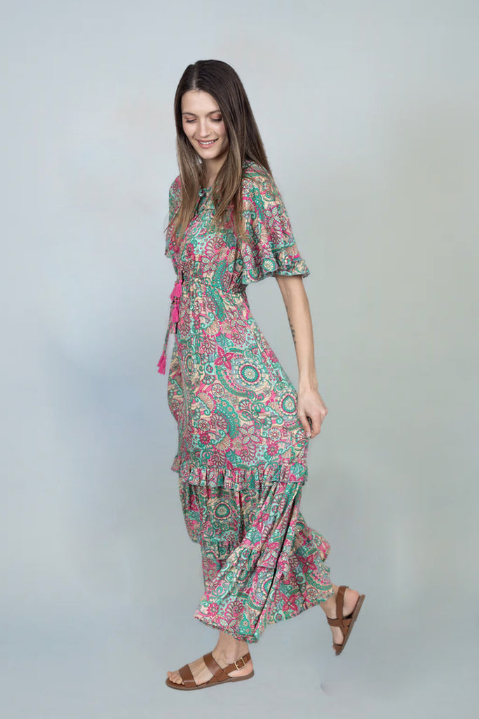 Sienna Maxi Printed Dress